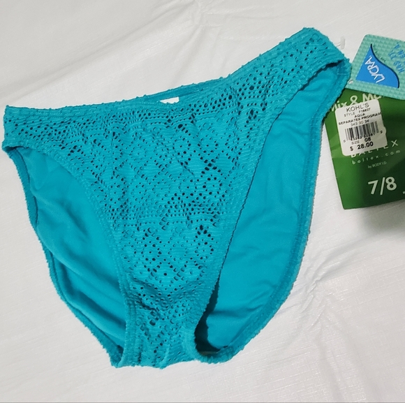 90s Swim Baltex 8 NEW vtg bikini bottoms - Picture 1 of 6